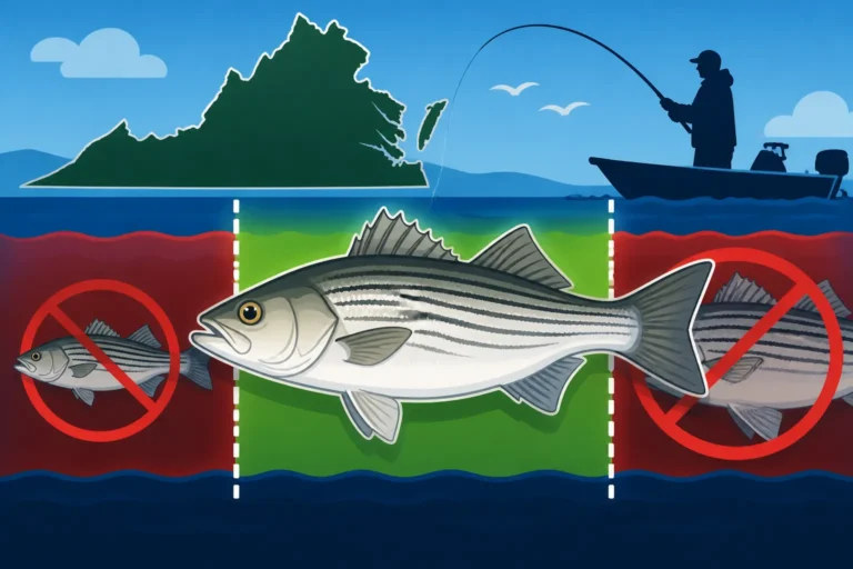 Striped bass slot limits explained