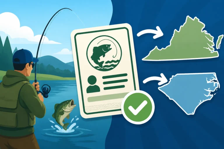 Can one fishing license work in more than one state?