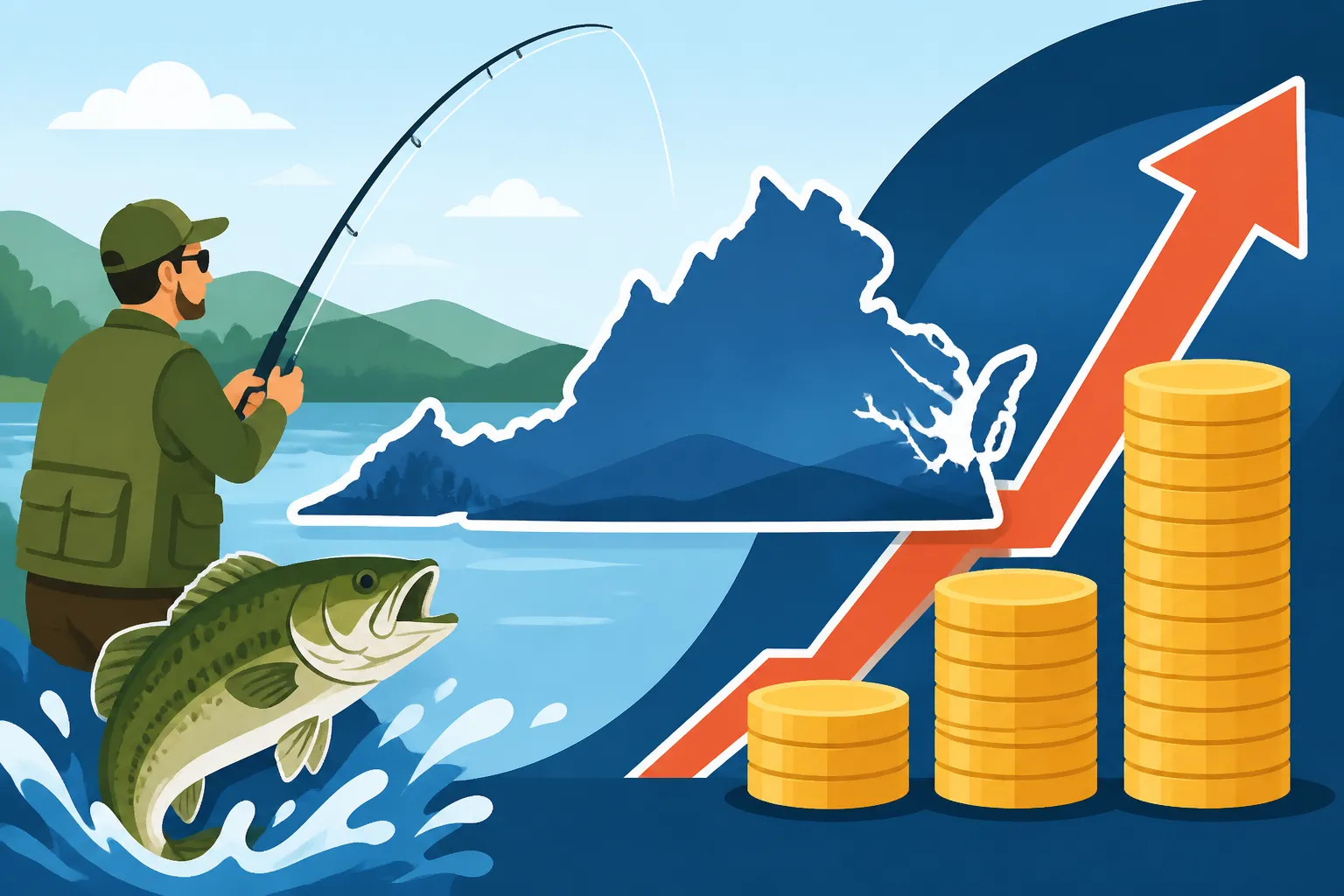 Why fishing license prices increase over time