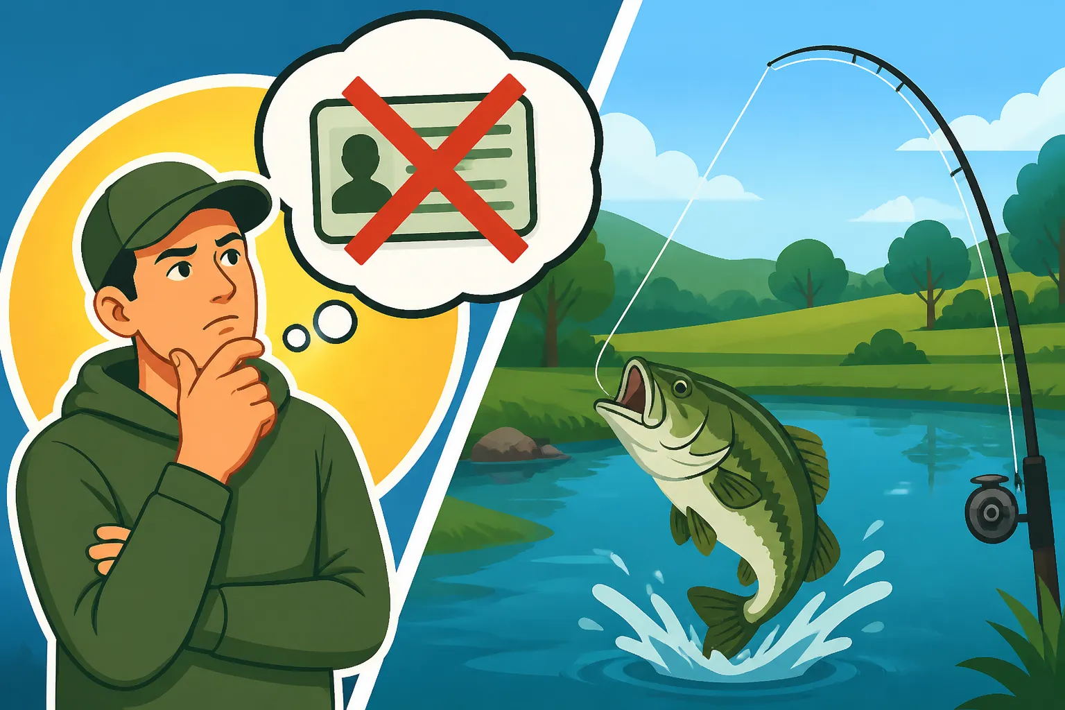 Do you need a license to fish in a stocked pond?