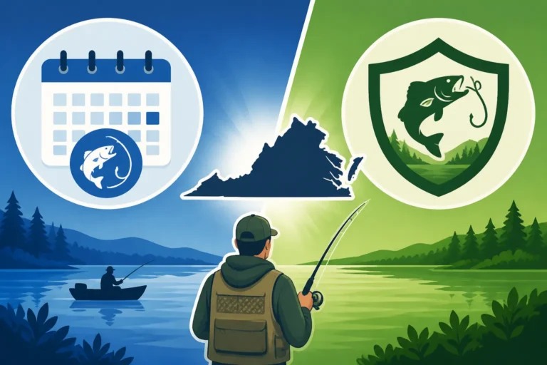 Difference between an annual and a lifetime fishing license
