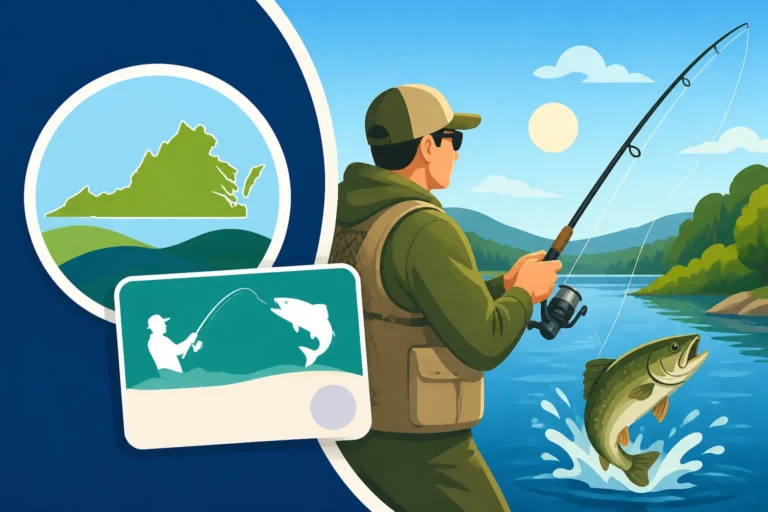 Nonresident Combination Fishing License in Virginia