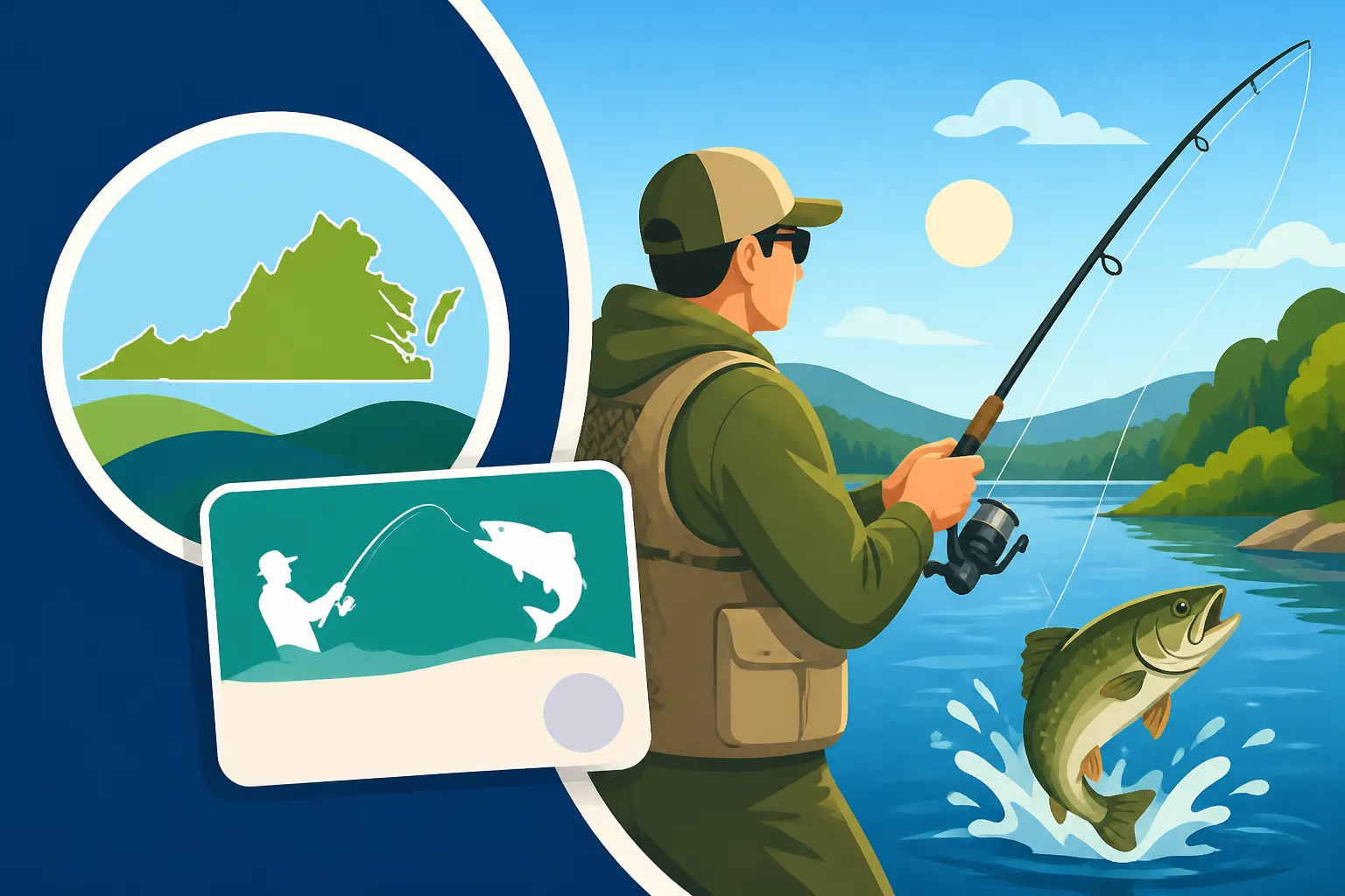 Nonresident Combination Fishing License in Virginia