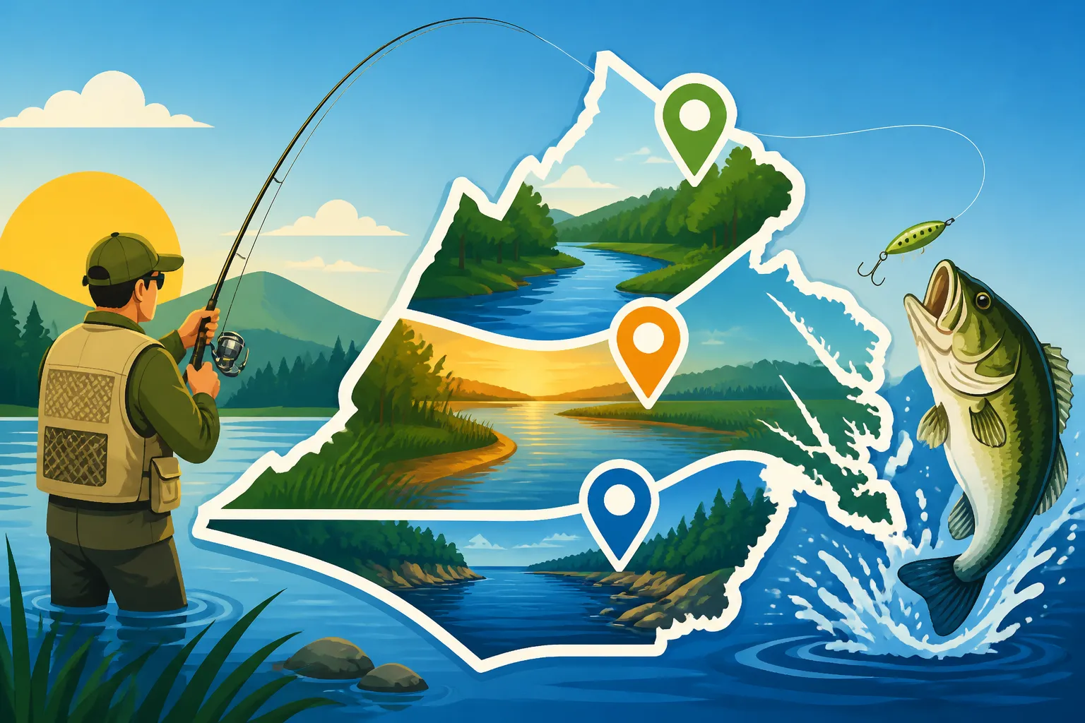 Best Fishing Spots in Virginia