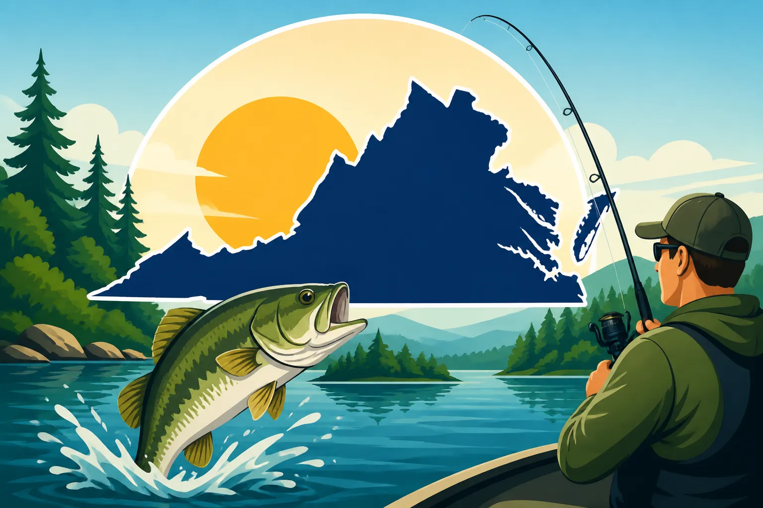 Top Fishing Lakes in Virginia