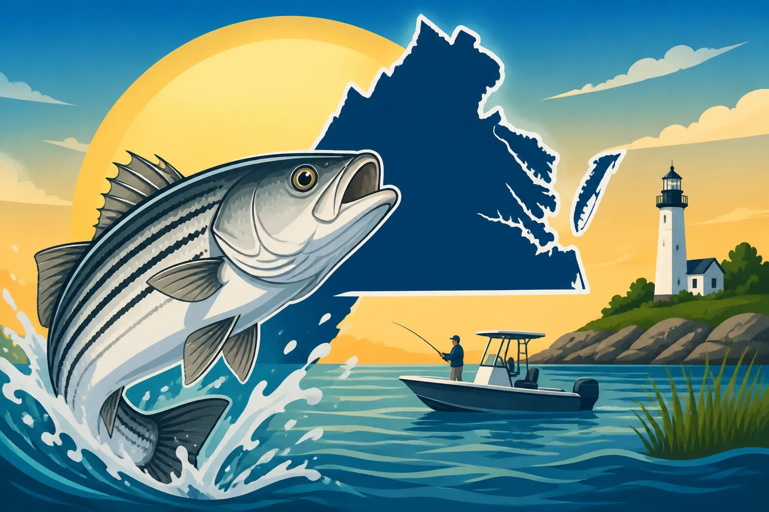 Virginia's Top Striped Bass Fishing Spots