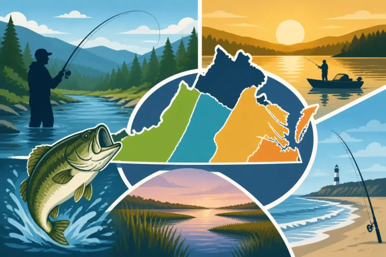 Virginia's Best Fishing Spots by Region