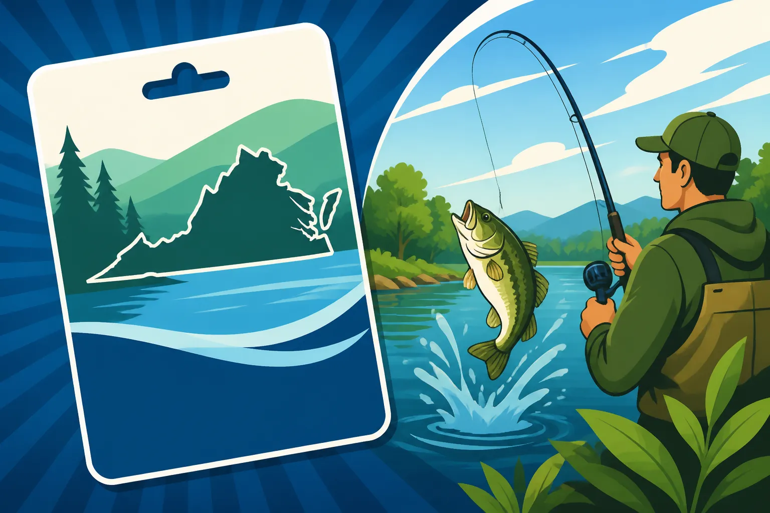 Virginia's 5-Day Freshwater Fishing Pass