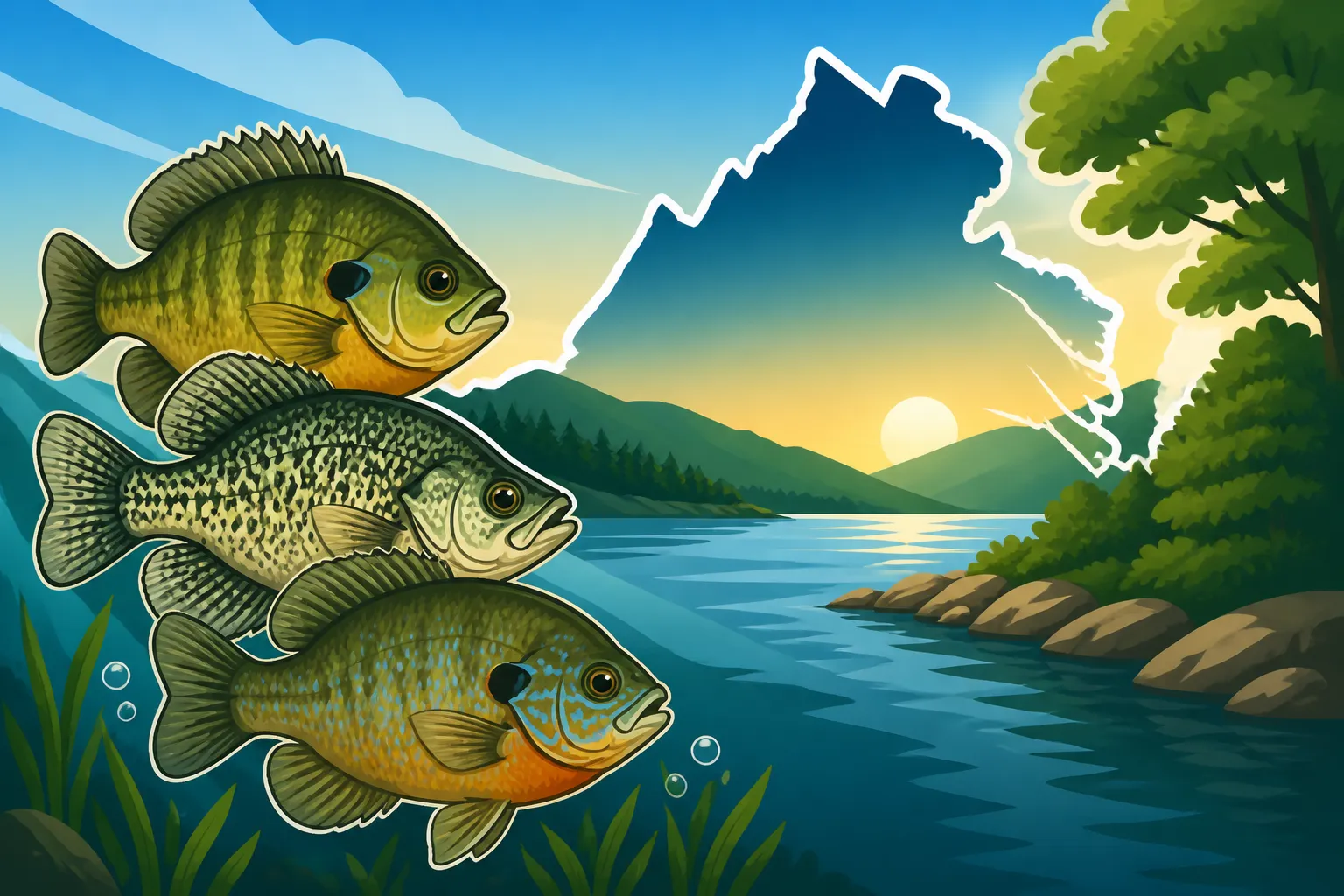 Virginia's Best Panfish Fishing Spots