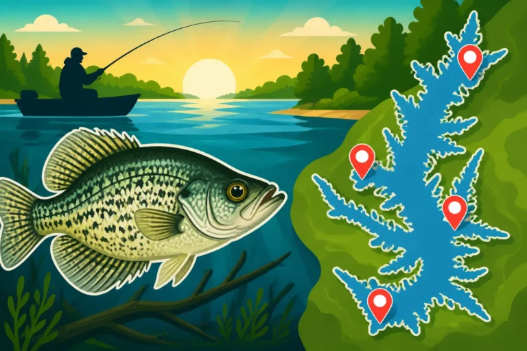 Best Crappie Fishing Spots on Lake Anna, Virginia