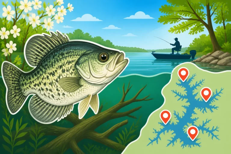 Where to Catch Crappie on Kerr Lake in Spring