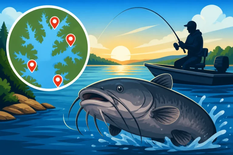 Best Catfish Fishing Spots on Buggs Island Lake