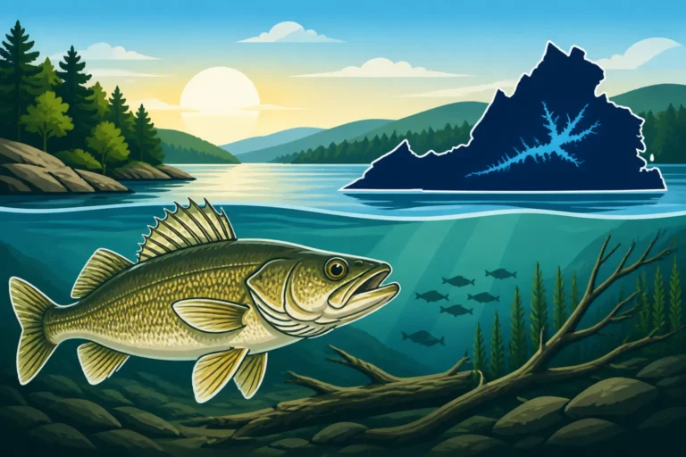 Where to Catch Walleye on Claytor Lake