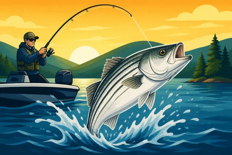 Best Striped Bass Fishing on Claytor Lake