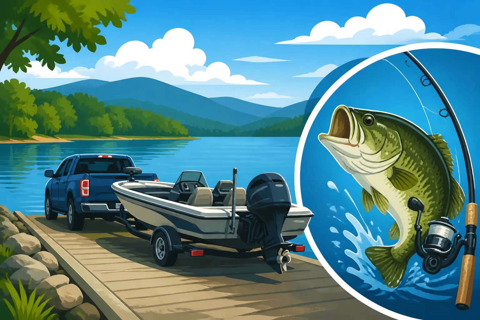 Boat Ramps on Claytor Lake for Fishing Access