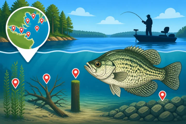 Where to Catch Crappie on Lake Gaston