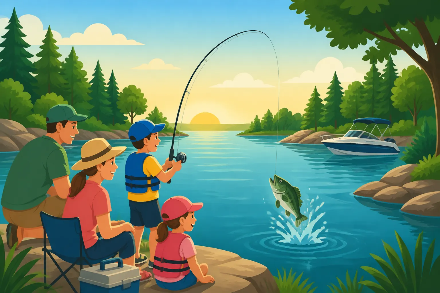 Best Family-Friendly Fishing Coves on Lake Gaston, Virginia