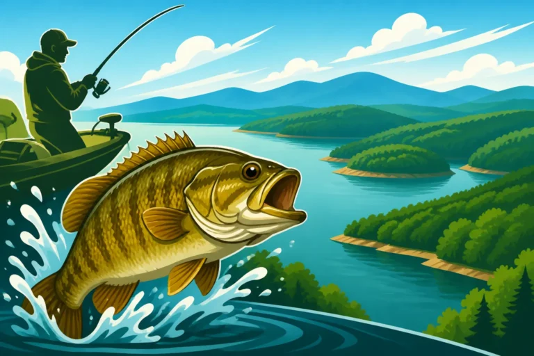 Best Smallmouth Bass Spots on South Holston Lake, Virginia