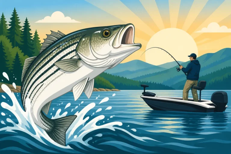 Best Striped Bass Fishing on South Holston Lake