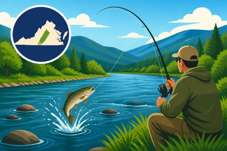 Bank Fishing Spots on the South Fork Shenandoah River