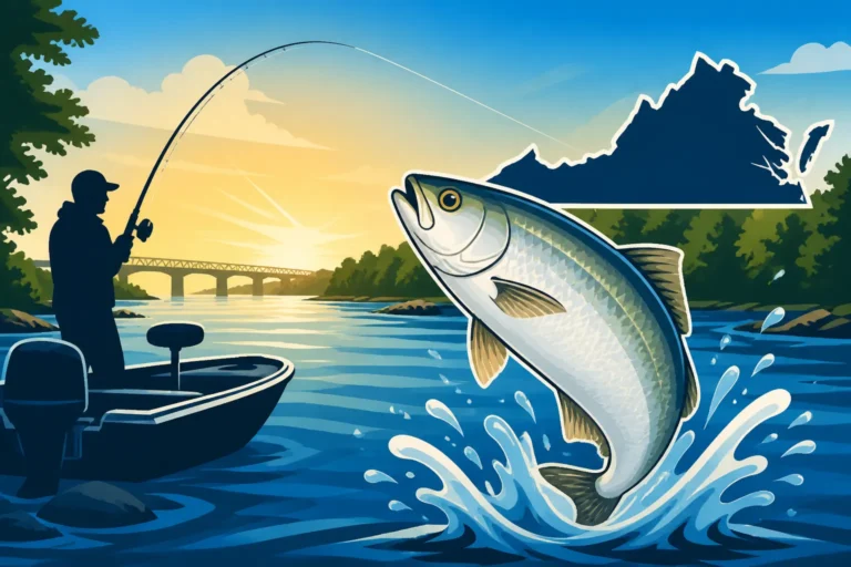 Best Shad Fishing Spots on the Rappahannock River, Virginia