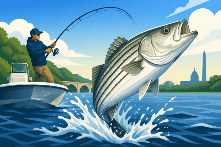Best Striped Bass Fishing on the Potomac River