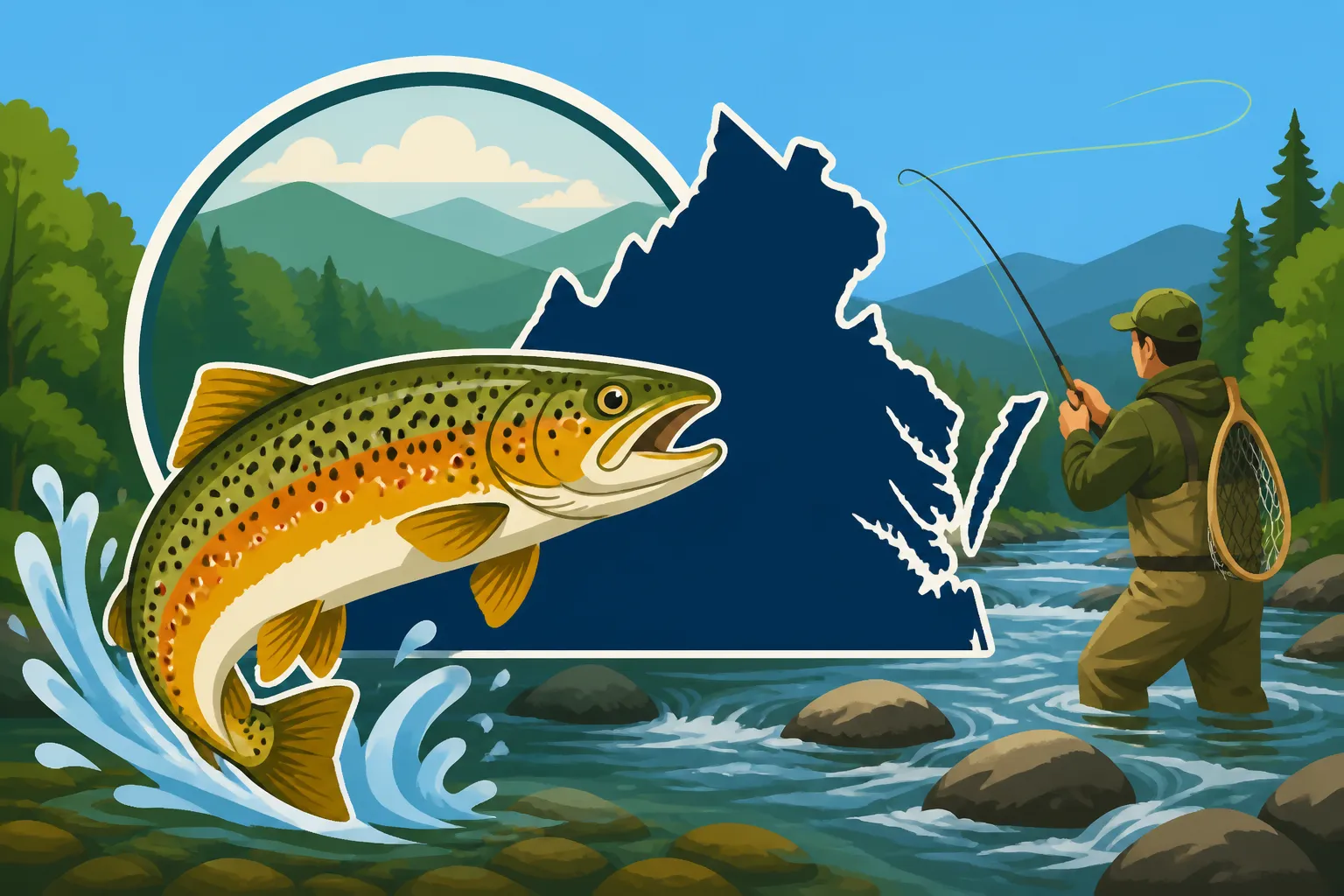 Wild Trout Stream Rules in Virginia