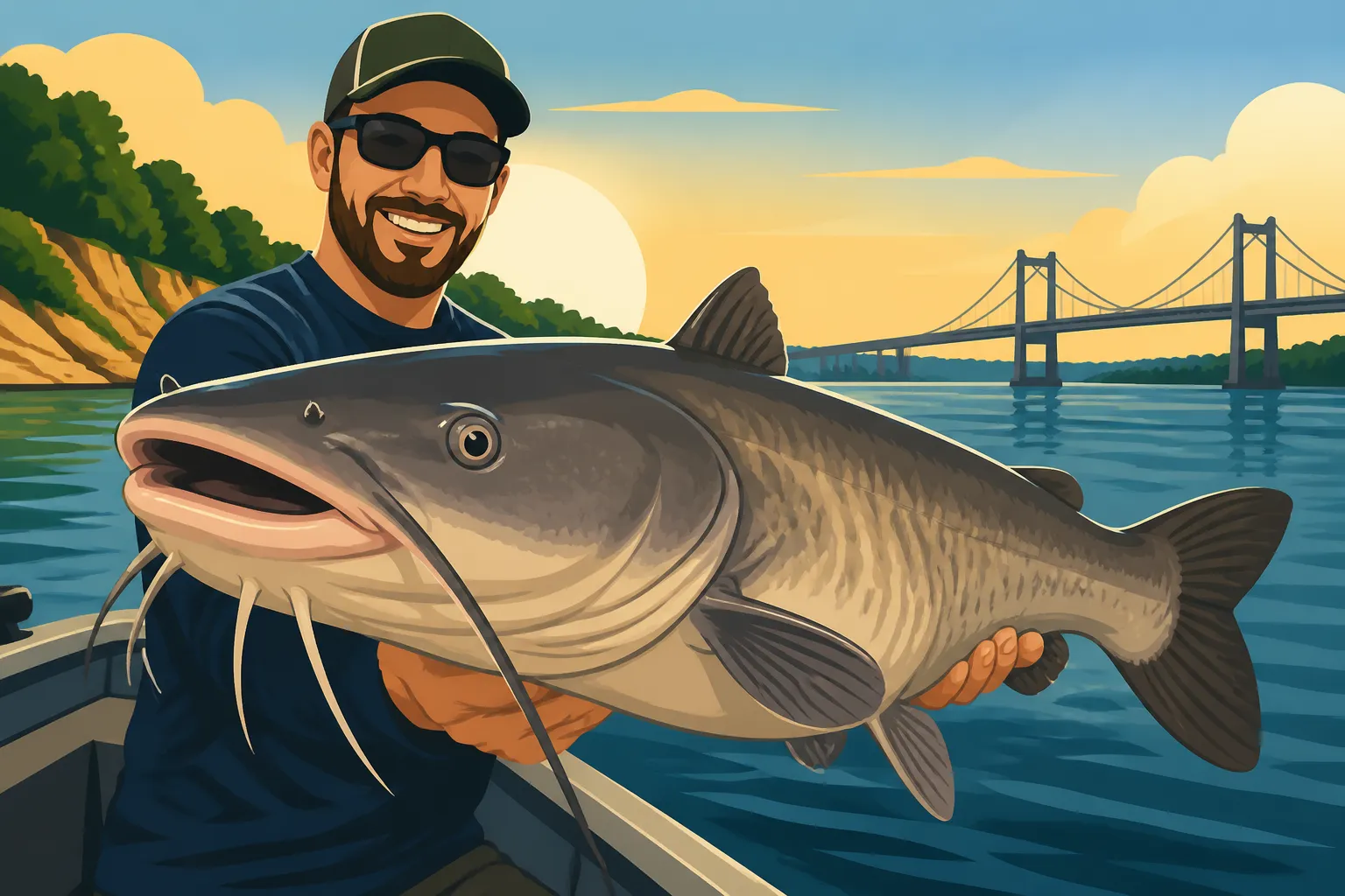 Best Catfish Fishing on the York River, Virginia