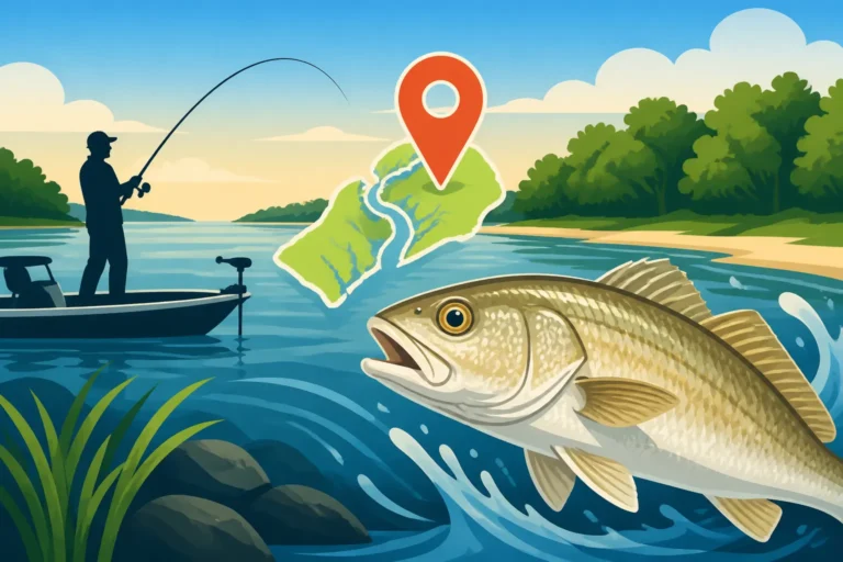 Best Croaker Fishing Spots on the York River, Virginia