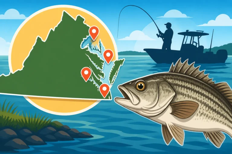 Best Rockfish Fishing Spots on the Chesapeake Bay