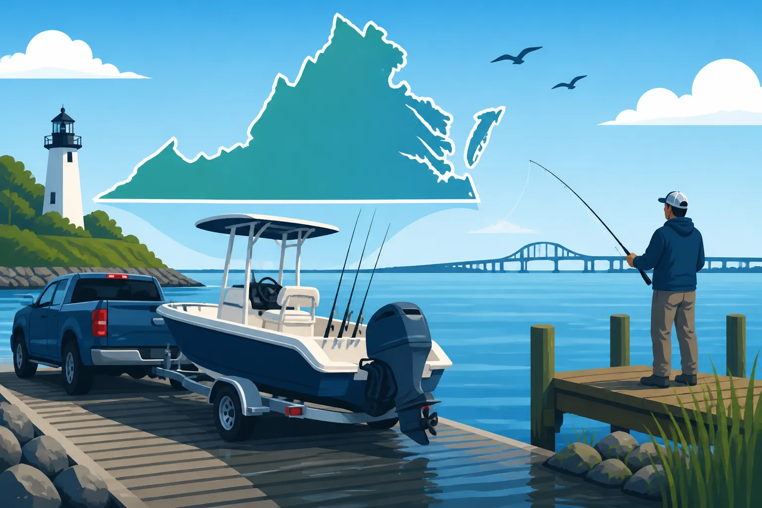 Best Boat Ramps for Chesapeake Bay Fishing, Virginia