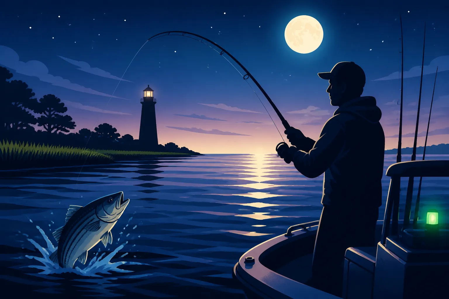 Best Night Fishing Spots on the Chesapeake Bay, Virginia
