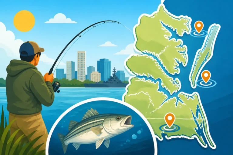 Where to Fish Near Norfolk, Virginia