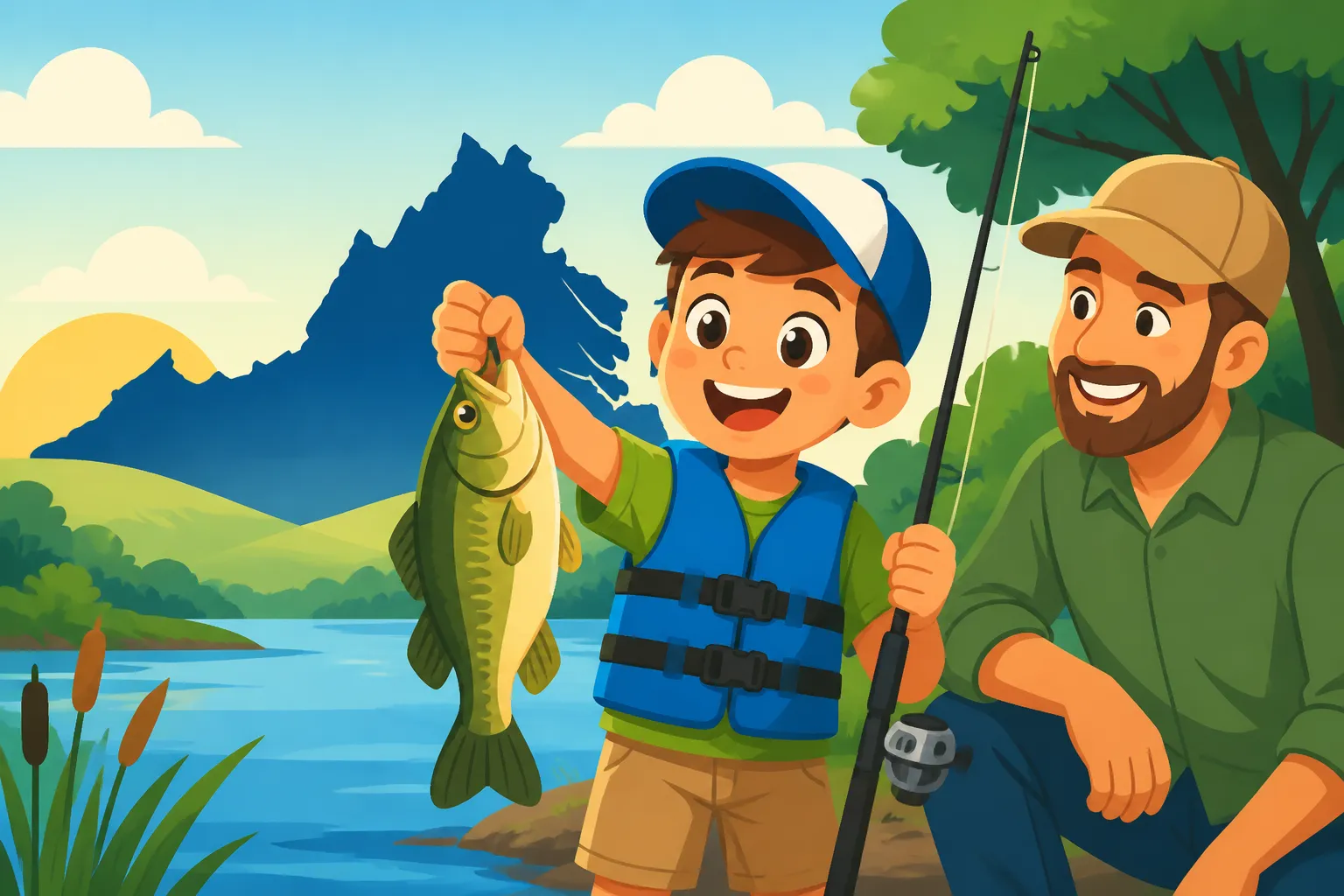 Best Spots for Kids to Catch Their First Fish in Virginia