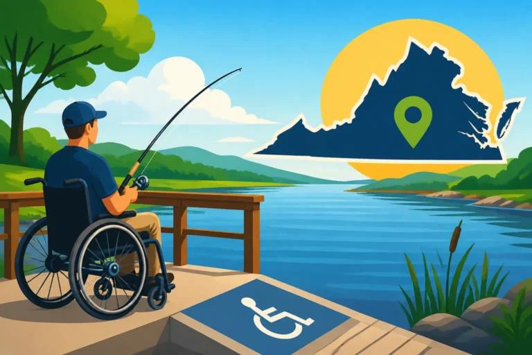 Best Wheelchair-Accessible Fishing Spots in Virginia