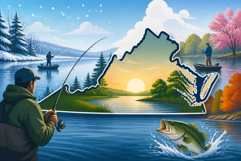 Best Fishing Spots Open Year-Round in Virginia