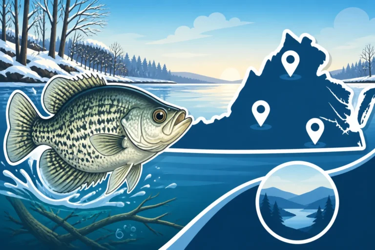 Best Winter Fishing Spots for Crappie