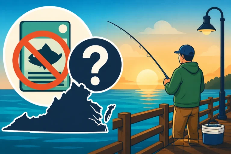 Do You Need a License to Fish From a Pier in Virginia?
