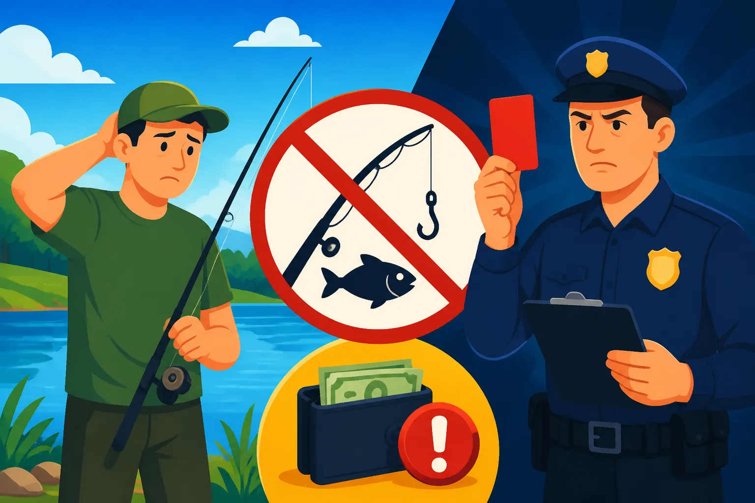 Penalties for Fishing Without a License in Virginia