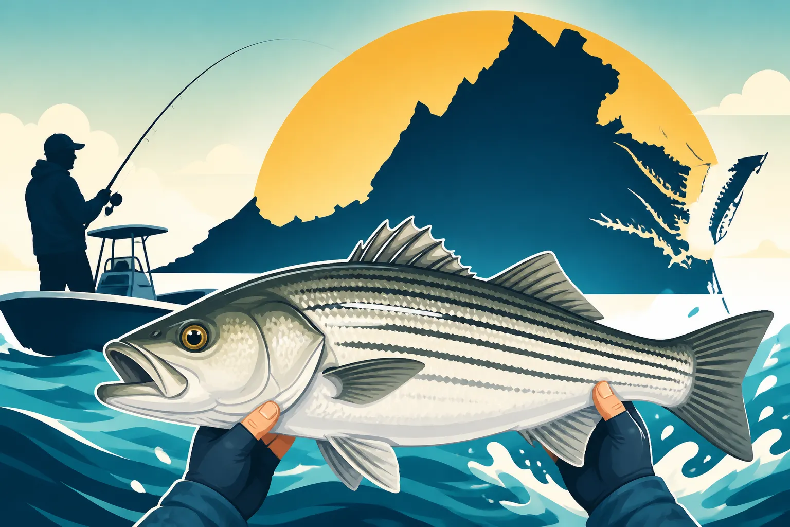 Virginia Striped Bass Season and Slot Limit Guide