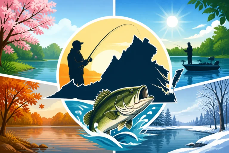 Best Times to Fish in Virginia Throughout the Year