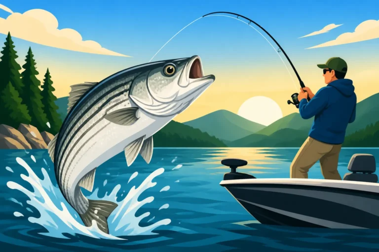 Smith Mountain Lake Striped Bass Fishing in Virginia