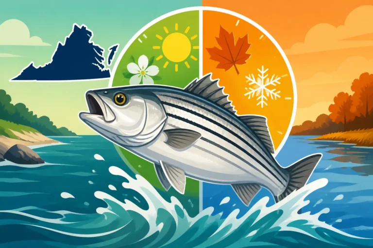 Virginia Striped Bass Split Season Dates Explained