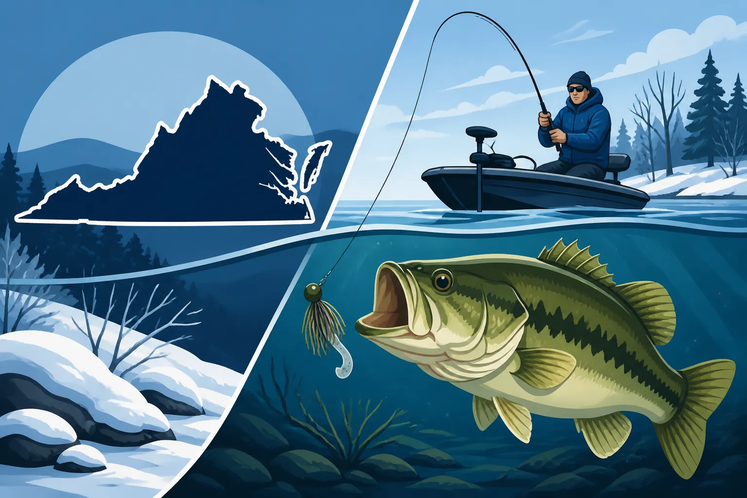Winter Bass Fishing Techniques