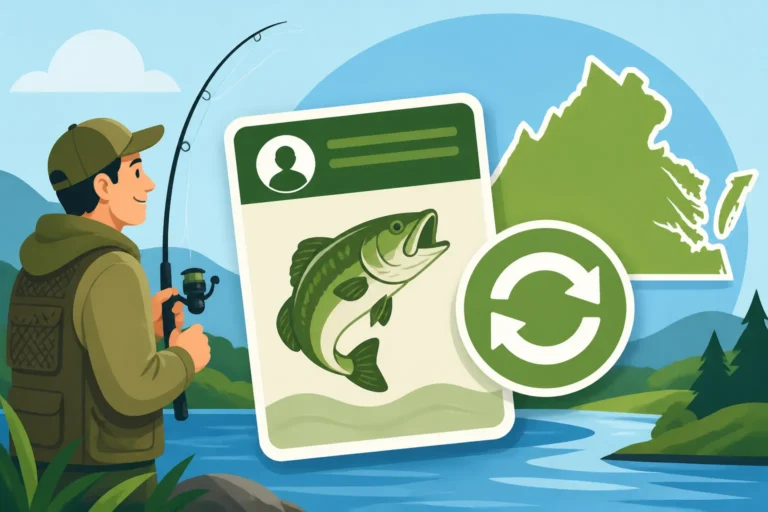 Renewing a Fishing License in Virginia