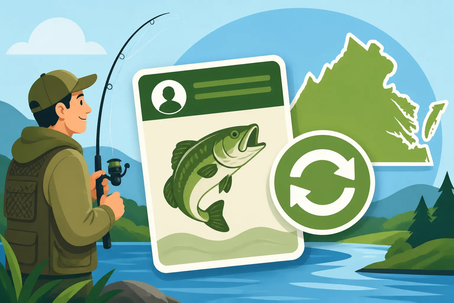 Renewing a Fishing License in Virginia