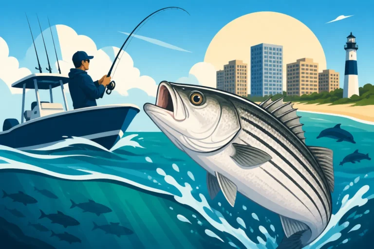 Virginia Beach Striped Bass Charter Season May Through June