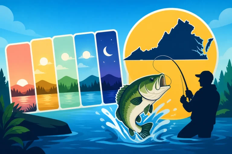 Five days of Virginia freshwater fishing costs $14