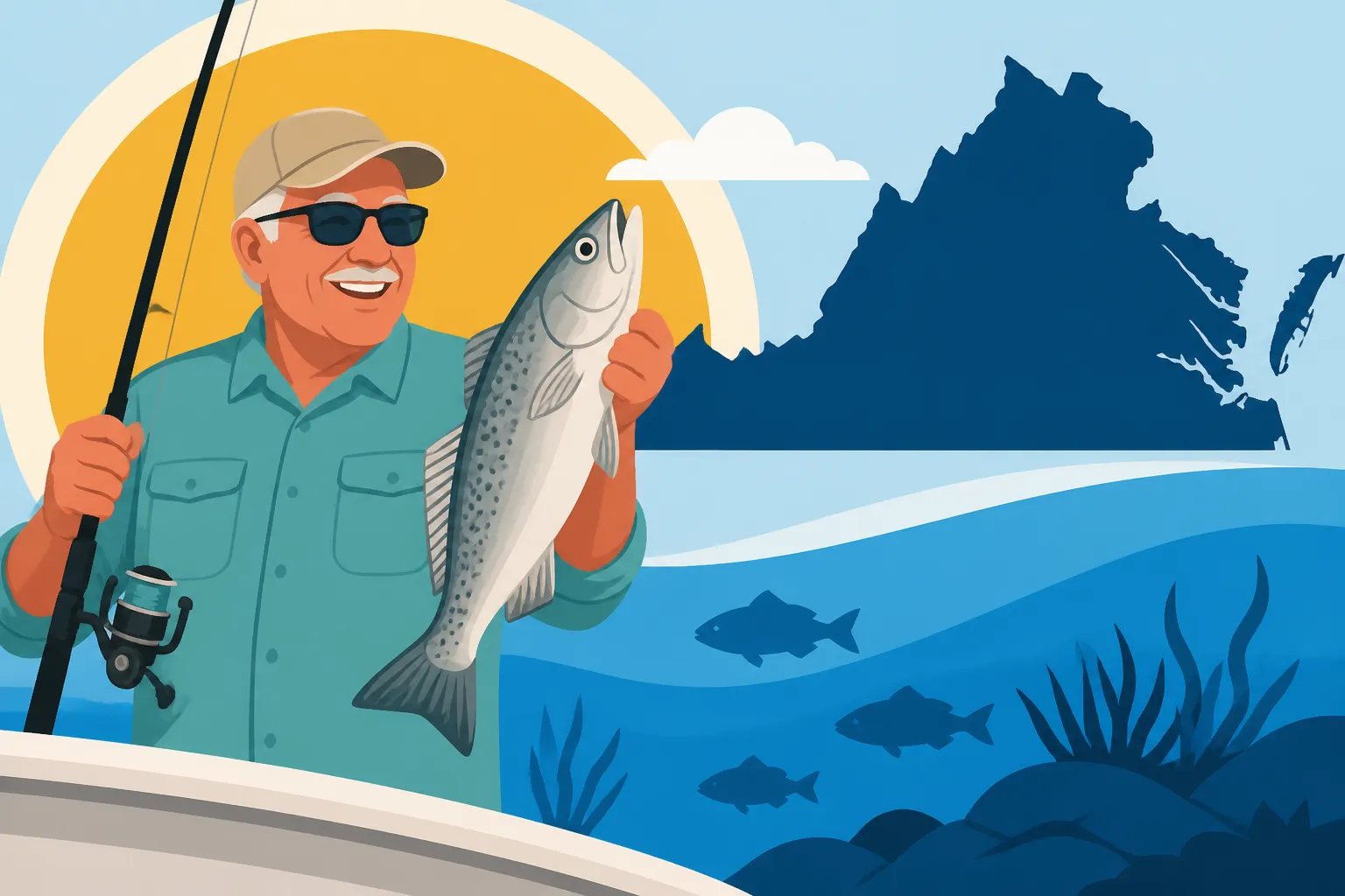 Free FIP saltwater registration for Virginia seniors explained