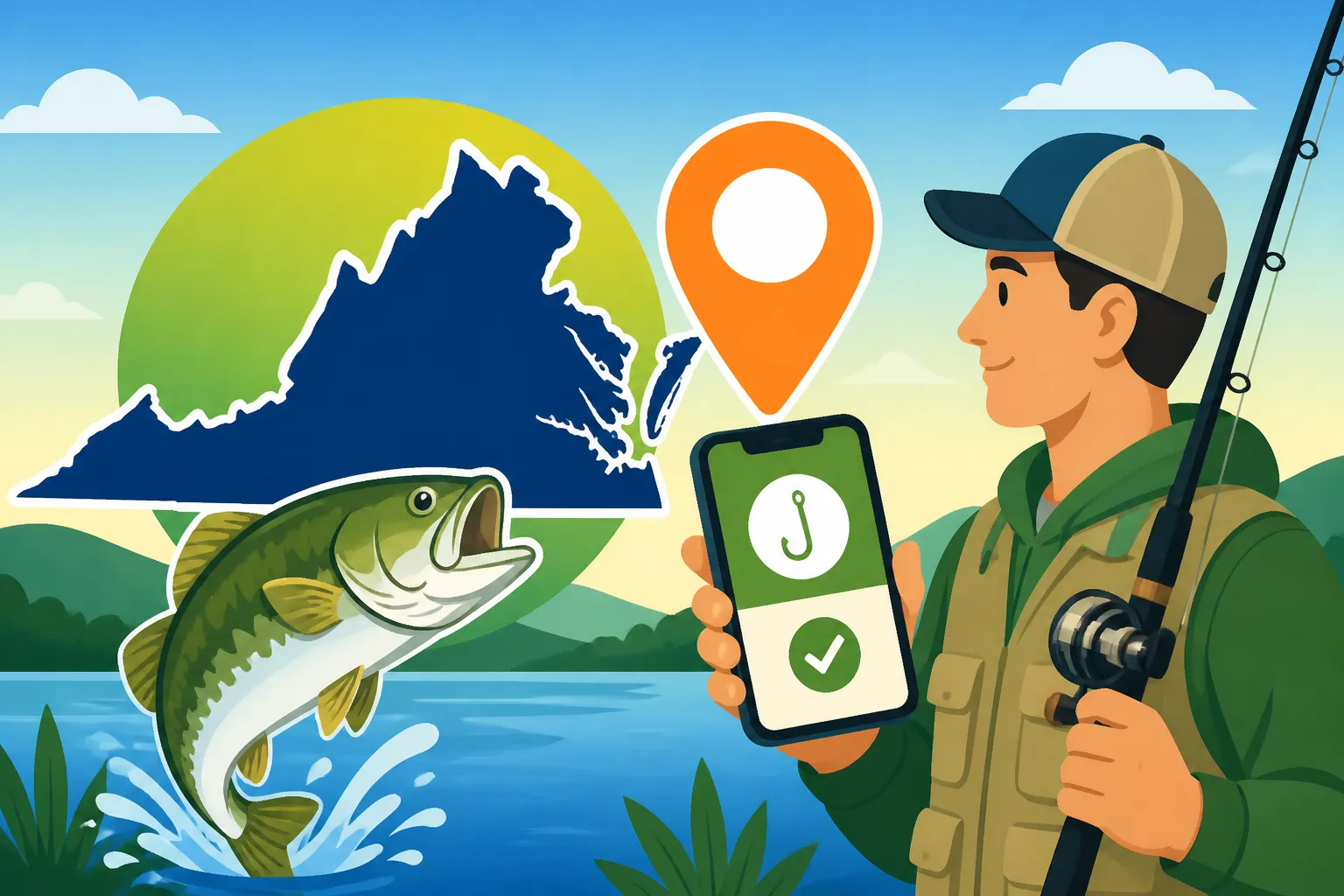 Where to Buy a Virginia Fishing License